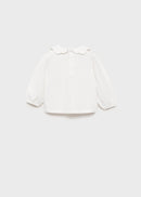 MANGO MEW 87041052-02 MANGO KIDS NEW BORN BABY T-SHIRT LONG SLEEVE-3