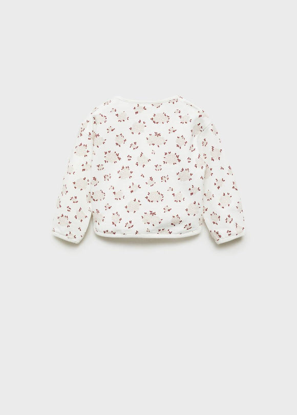 MANGO GUAYANA 87041053-85 MANGO KIDS NEW BORN BABY SWEATSHIRT