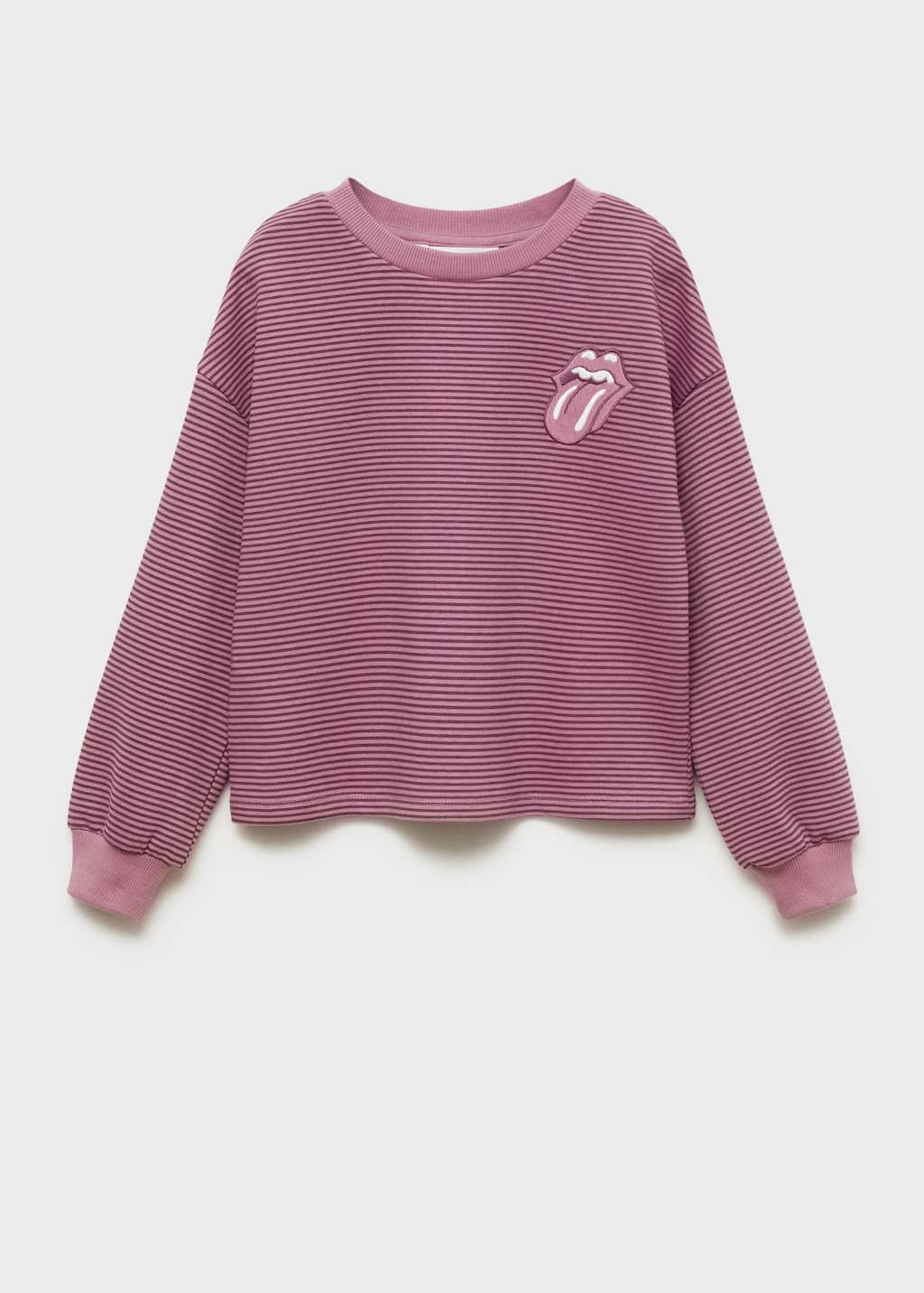 MANGO RSTRIPES 87042025-85 MANGO KIDS GIRL SWEATSHIRT