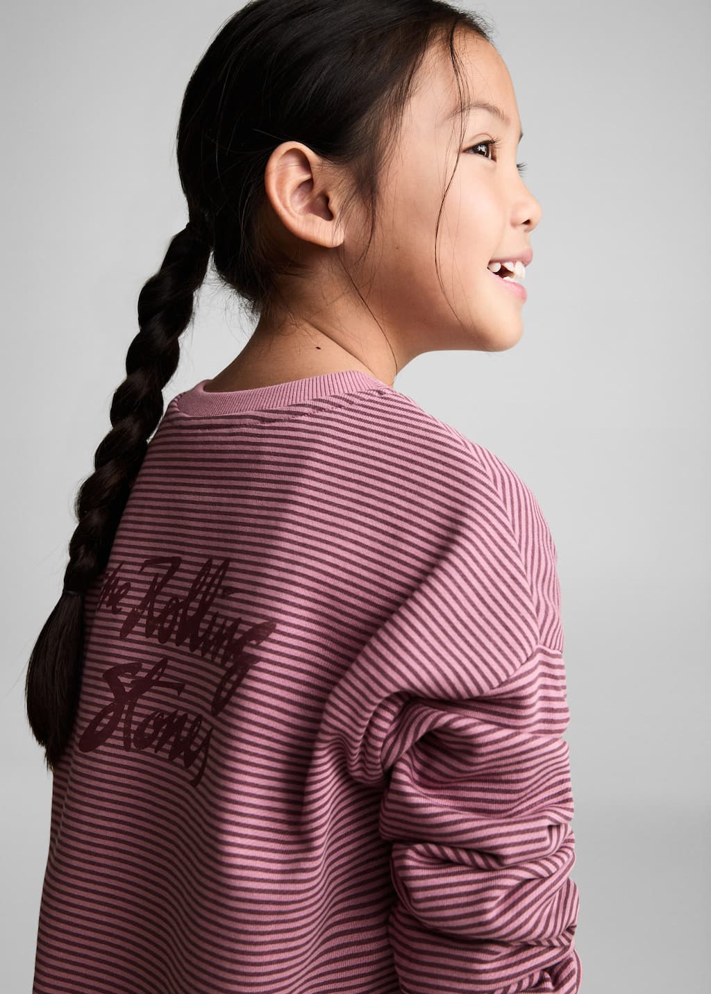 MANGO RSTRIPES 87042025-85 MANGO KIDS GIRL SWEATSHIRT