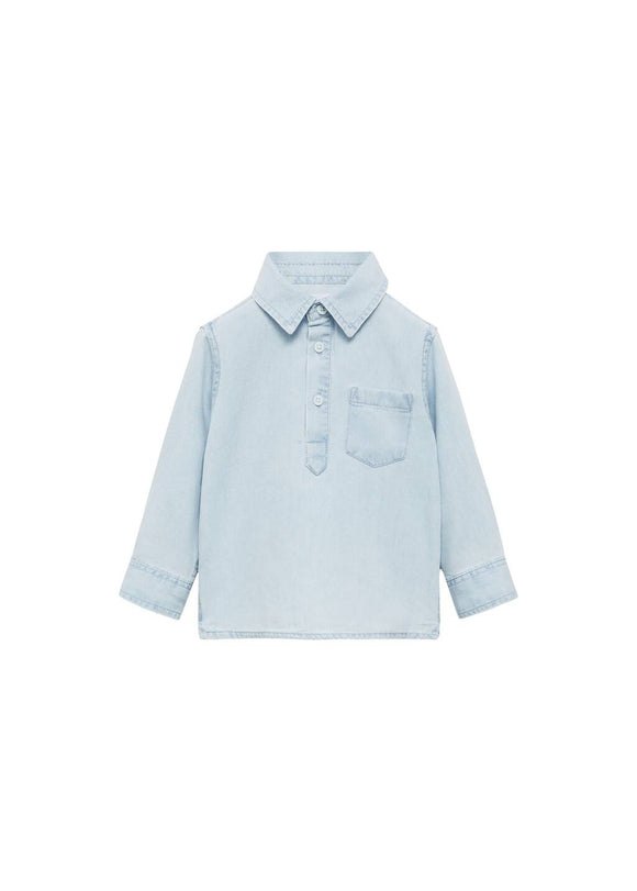 MANGO JOANB 87043272-TC MANGO KIDS BABY BOY SHIRT LONG SLEEVE