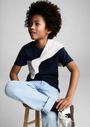 MANGO BASICA8 87043651-56 MANGO KIDS BOY T-SHIRT SHORT SLEEVE-1