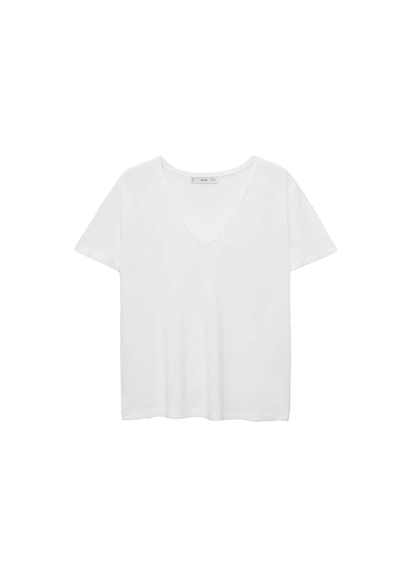 MANGO VISPI 87044080-01 MANGO WOMEN T-SHIRT SHORT SLEEVE