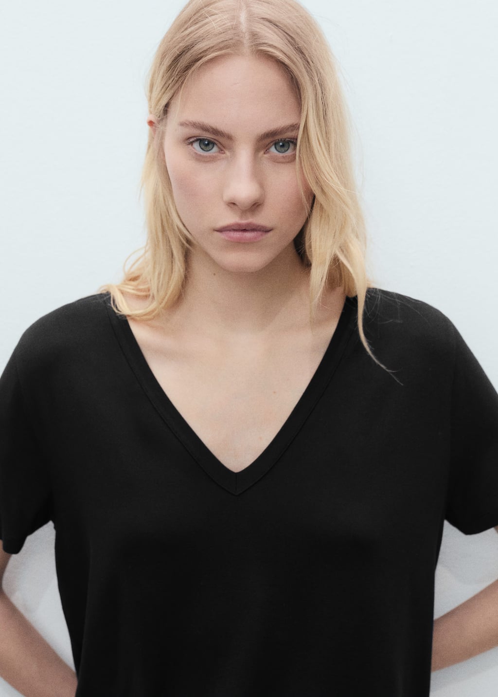 MANGO VISPI 87044080-99 MANGO WOMEN T-SHIRT SHORT SLEEVE