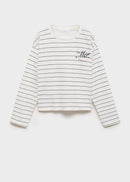 MANGO MER 87044799-02 MANGO KIDS GIRL T-SHIRT LONG SLEEVE-1