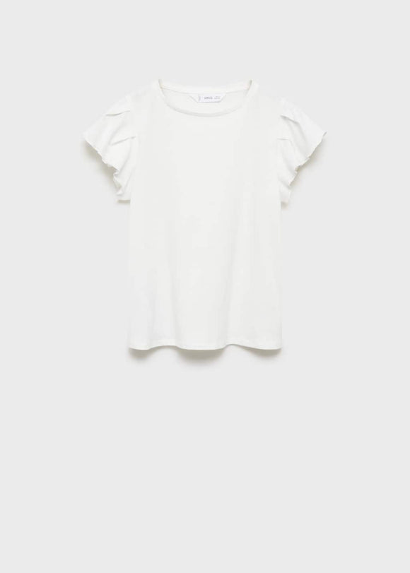 MANGO SOFT 87044800-02 MANGO KIDS GIRL T-SHIRT SHORT SLEEVE