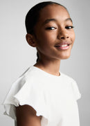 MANGO SOFT 87044800-02 MANGO KIDS GIRL T-SHIRT SHORT SLEEVE-4