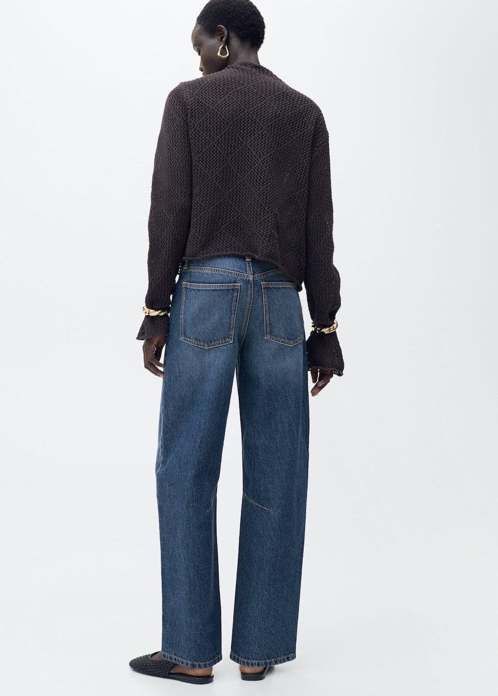 MANGO BET 87045740-TO MANGO WOMEN DENIM JEANS