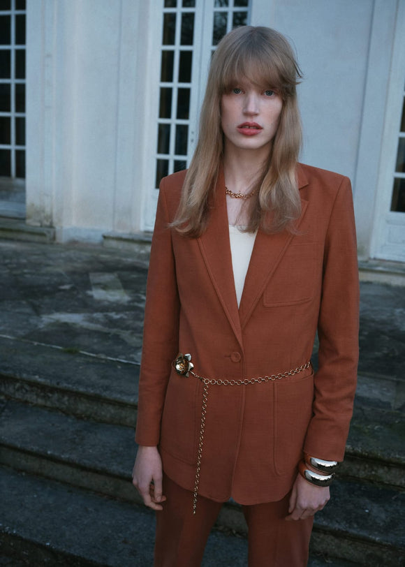 MANGO CAMELIA 87045762-OR MANGO WOMEN BELT