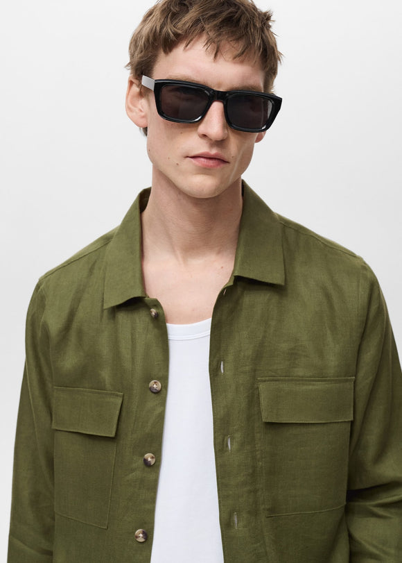 MANGO UMBRIA 87045933-43 MANGO MAN SHIRT LONG SLEEVE