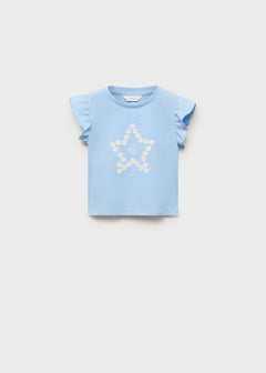 MANGO STAR 87045959-50 MANGO KIDS BABY GIRL T-SHIRT SHORT SLEEVE