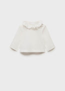 MANGO SEDA 87045966-02 MANGO KIDS NEW BORN BABY BLOUSE-1