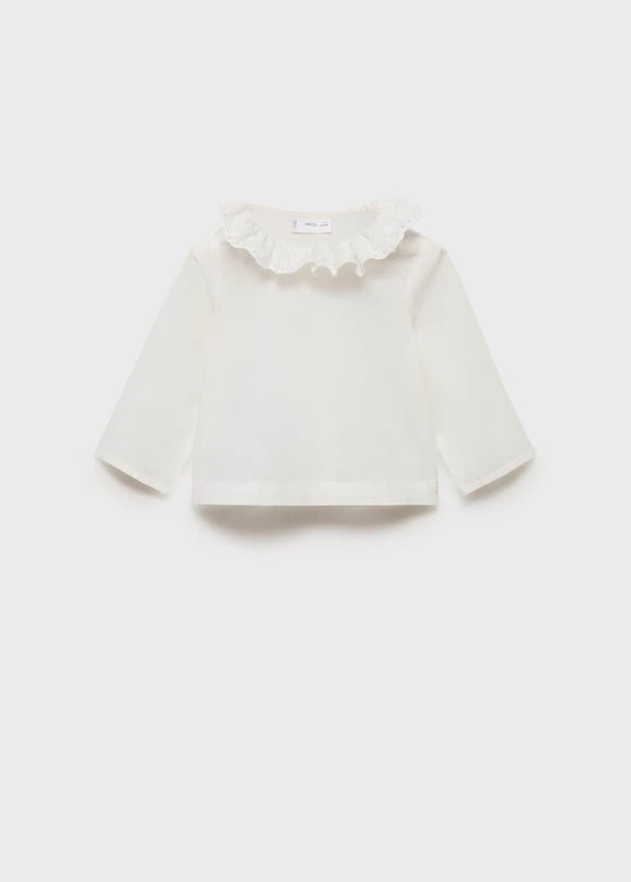 MANGO SEDA 87045966-02 MANGO KIDS NEW BORN BABY BLOUSE