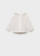 MANGO SEDA 87045966-02 MANGO KIDS NEW BORN BABY BLOUSE-3