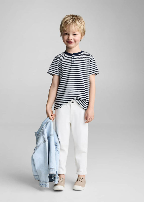 MANGO PANIBR 87046719-56 MANGO KIDS BABY BOY T-SHIRT SHORT SLEEVE