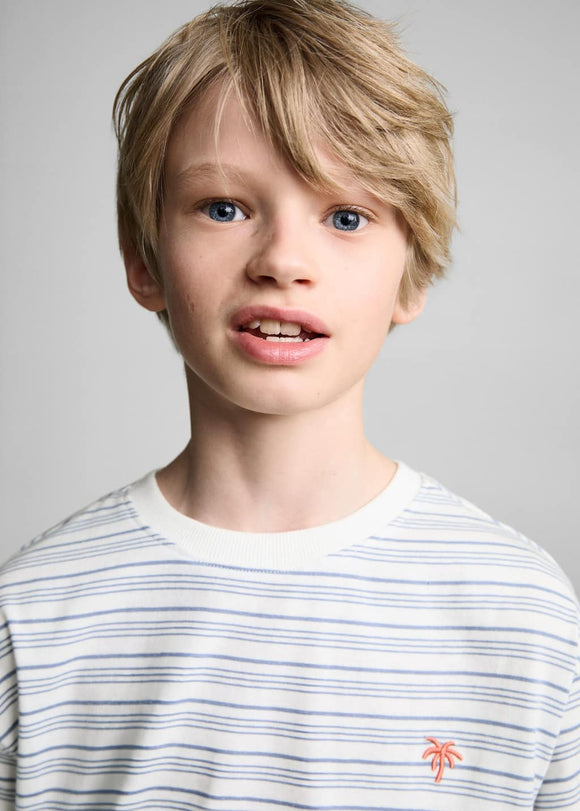 MANGO PALMSTRI 87047689-52 MANGO KIDS BOY T-SHIRT SHORT SLEEVE