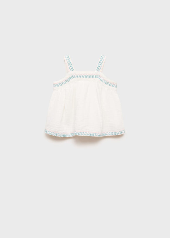 MANGO DELHIT 87047698-01 MANGO KIDS BABY GIRL BLOUSE