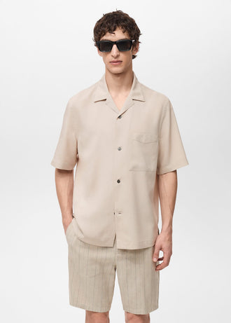 MANGO MALAGA 87047890-07 MANGO MAN SHIRT SHORT SLEEVE
