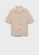 MANGO MALAGA 87047890-07 MANGO MAN SHIRT SHORT SLEEVE-3