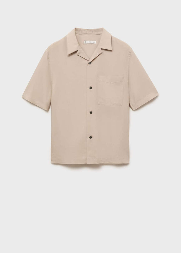MANGO MALAGA 87047890-07 MANGO MAN SHIRT SHORT SLEEVE
