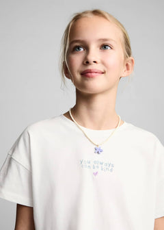 MANGO KIND 87047891-02 MANGO KIDS GIRL T-SHIRT SHORT SLEEVE