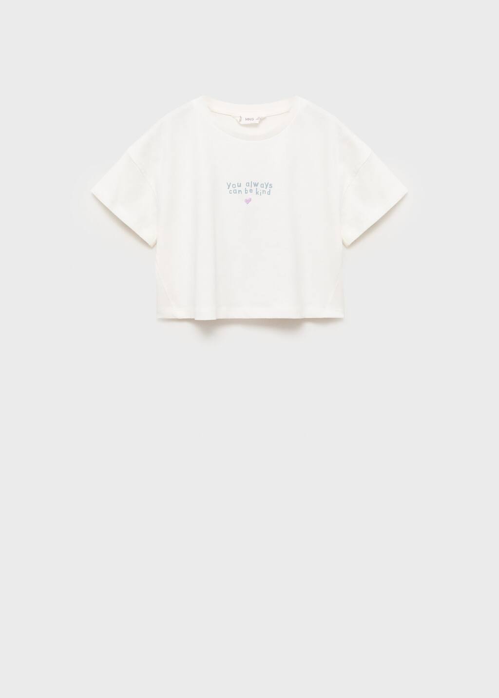 MANGO KIND 87047891-02 MANGO KIDS GIRL T-SHIRT SHORT SLEEVE