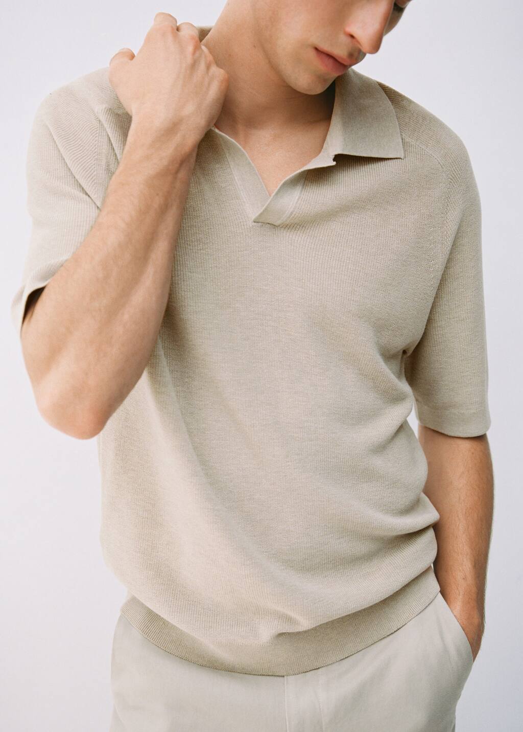 MANGO LINO 87047897-07 MANGO MAN POLO SHIRT