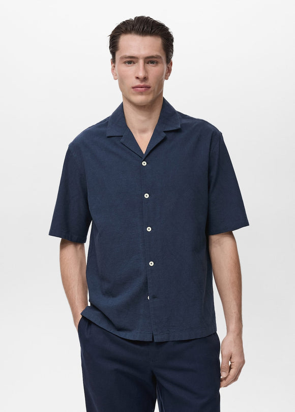 MANGO NAU 87047901-56 MANGO MAN SHIRT SHORT SLEEVE