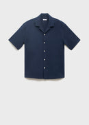 MANGO NAU 87047901-56 MANGO MAN SHIRT SHORT SLEEVE-3