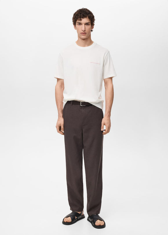 MANGO EXPO 87047903-01 MANGO MAN T-SHIRT SHORT SLEEVE