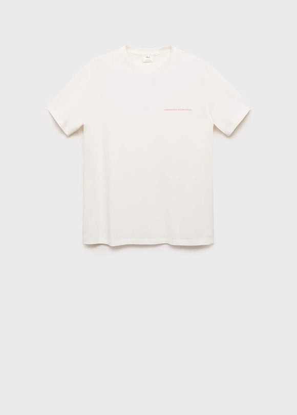 MANGO EXPO 87047903-01 MANGO MAN T-SHIRT SHORT SLEEVE