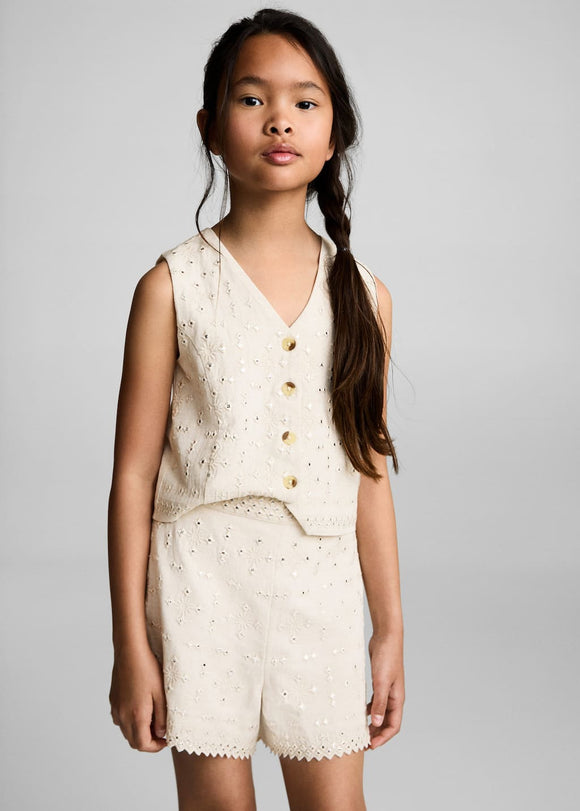 MANGO JULES 87048270-06 MANGO KIDS GIRL SHORT