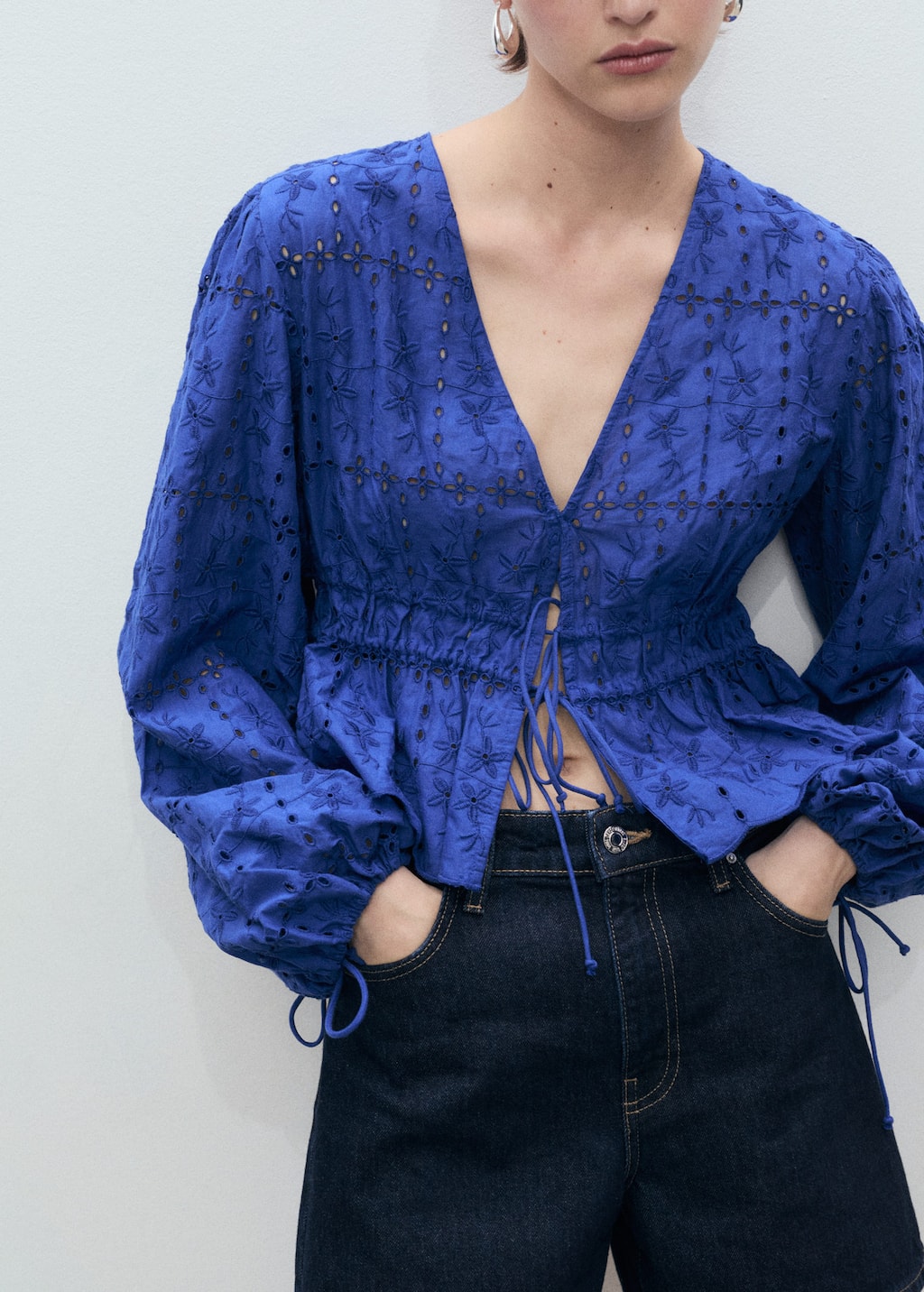 MANGO ZELDA 87048649-52 MANGO WOMEN BLOUSE