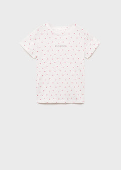 MANGO MNGFI2 87049064-02 MANGO KIDS GIRL T-SHIRT SHORT SLEEVE