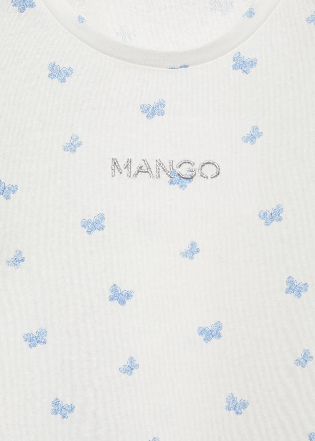 MANGO MNGFI2 87049064-56 MANGO KIDS GIRL T-SHIRT SHORT SLEEVE