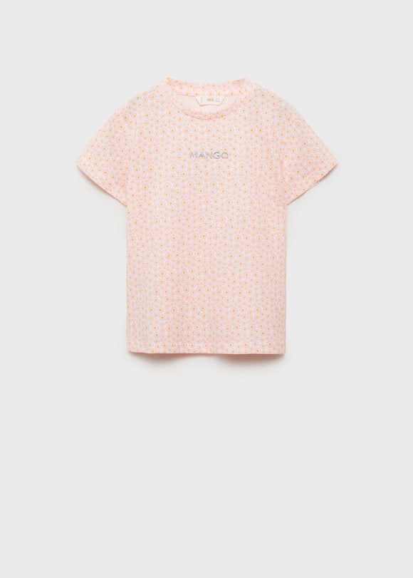 MANGO MNGFI2 87049064-83 MANGO KIDS GIRL T-SHIRT SHORT SLEEVE
