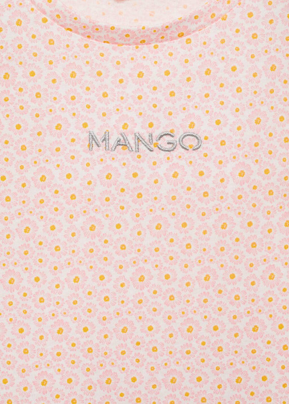MANGO MNGFI2 87049064-83 MANGO KIDS GIRL T-SHIRT SHORT SLEEVE