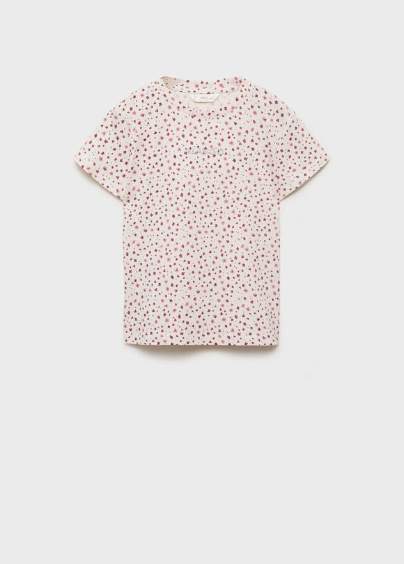 MANGO MNGFI2 87049064-85 MANGO KIDS GIRL T-SHIRT SHORT SLEEVE