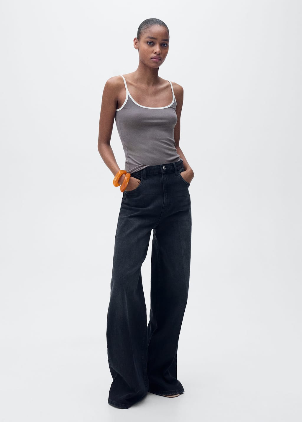 MANGO AURORA 87049214-92 MANGO WOMEN TOP