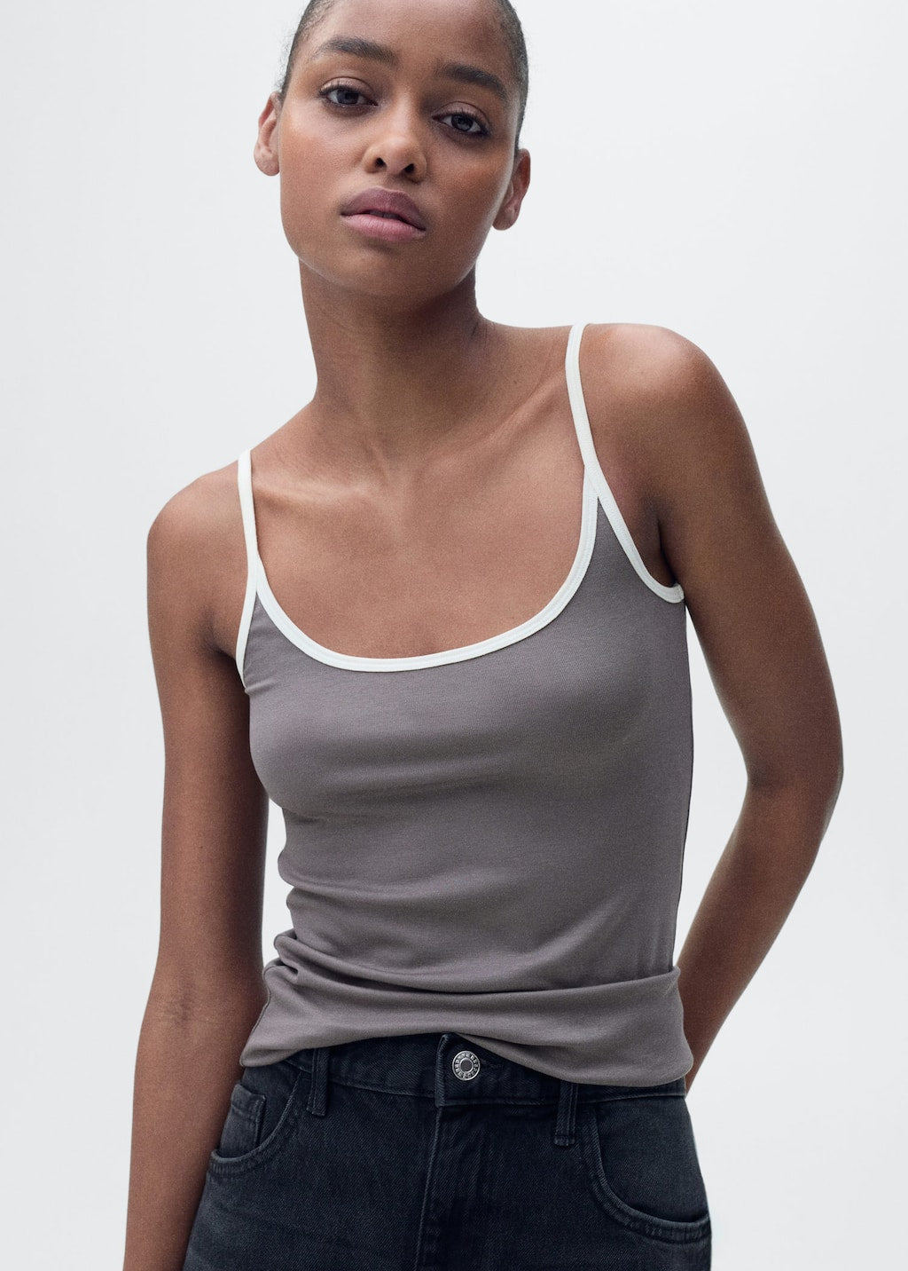 MANGO AURORA 87049214-92 MANGO WOMEN TOP
