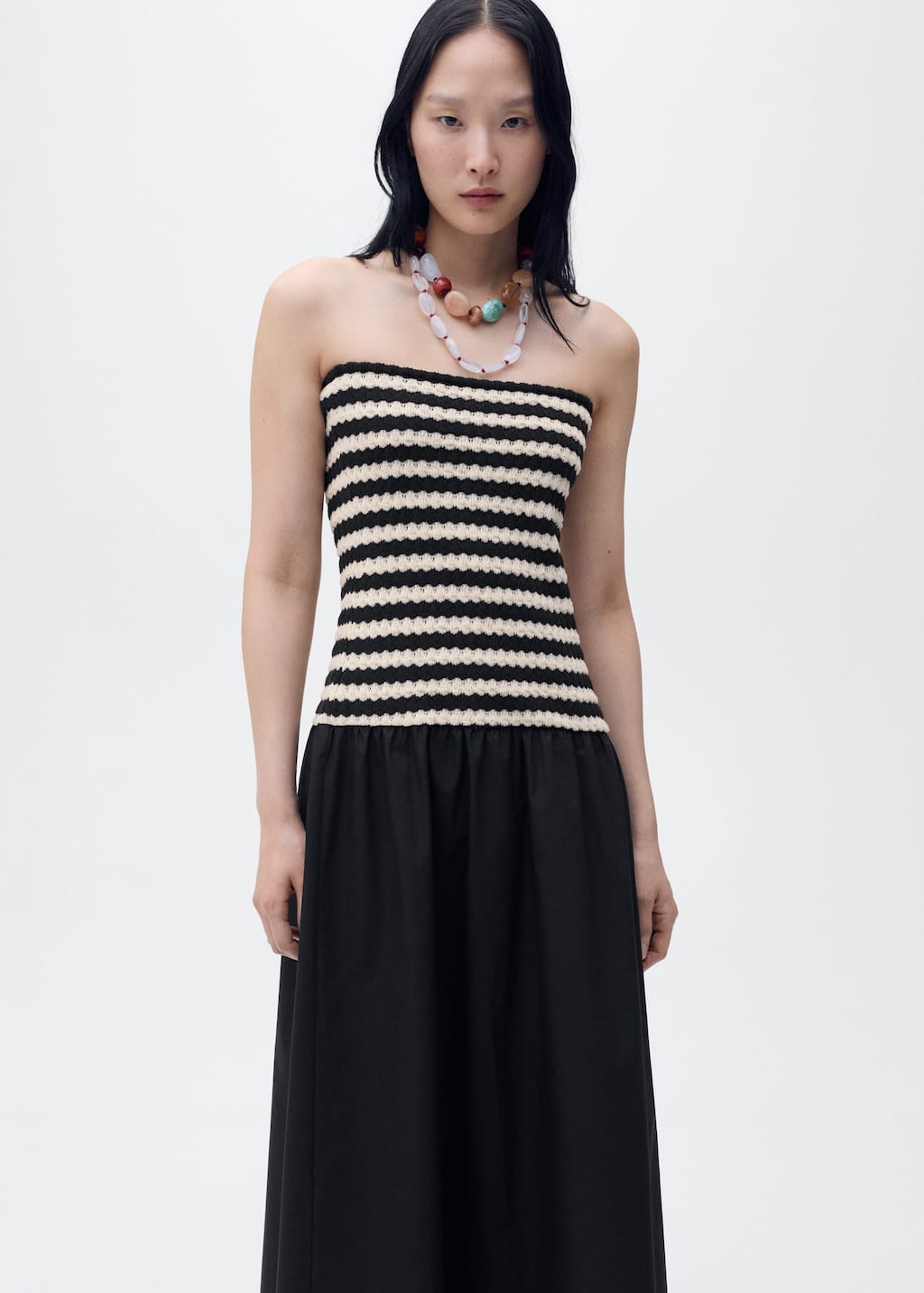 MANGO NATI 87049216-99 MANGO WOMEN DRESS FULL LENGTH