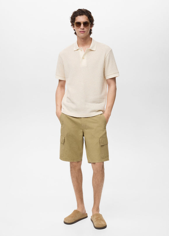 MANGO OPENP 87049218-04 MANGO MAN POLO SHIRT