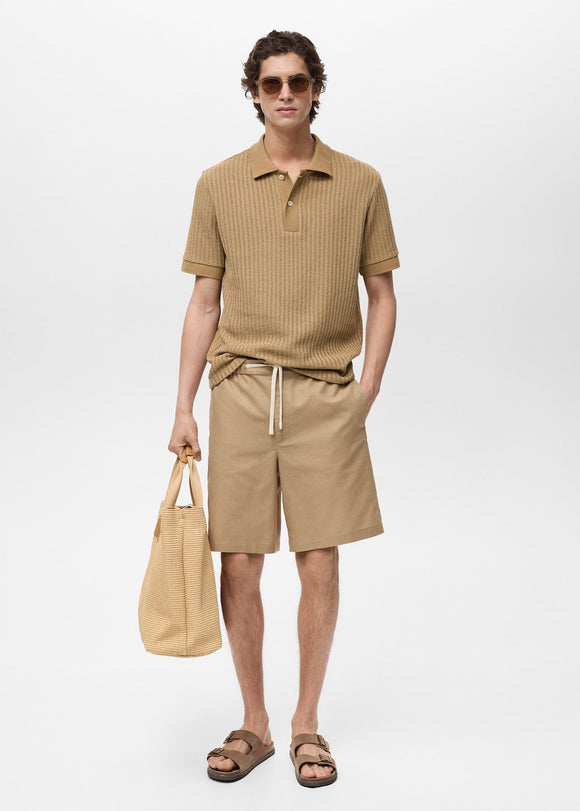 MANGO OPENP 87049218-08 MANGO MAN POLO SHIRT