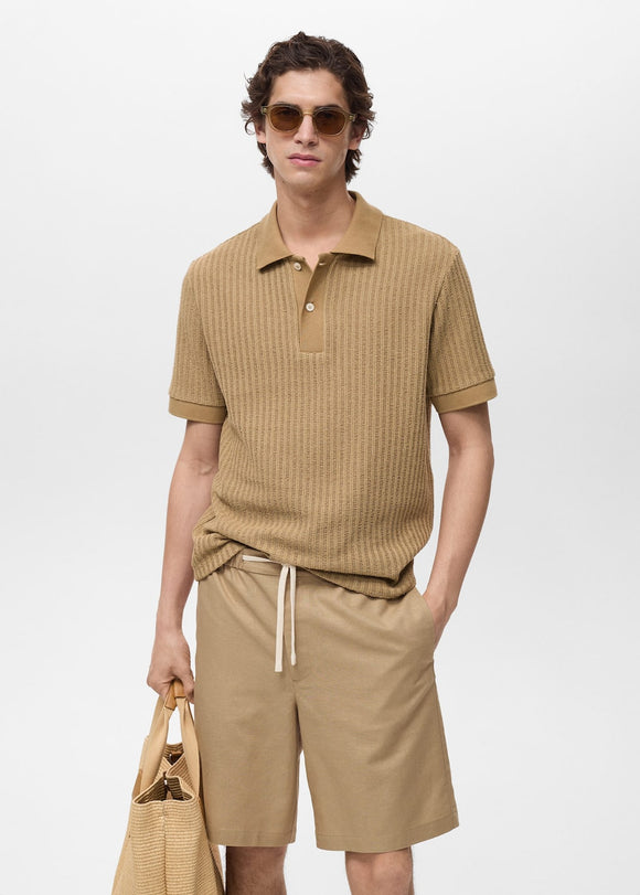 MANGO OPENP 87049218-08 MANGO MAN POLO SHIRT