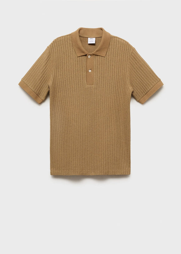 MANGO OPENP 87049218-08 MANGO MAN POLO SHIRT