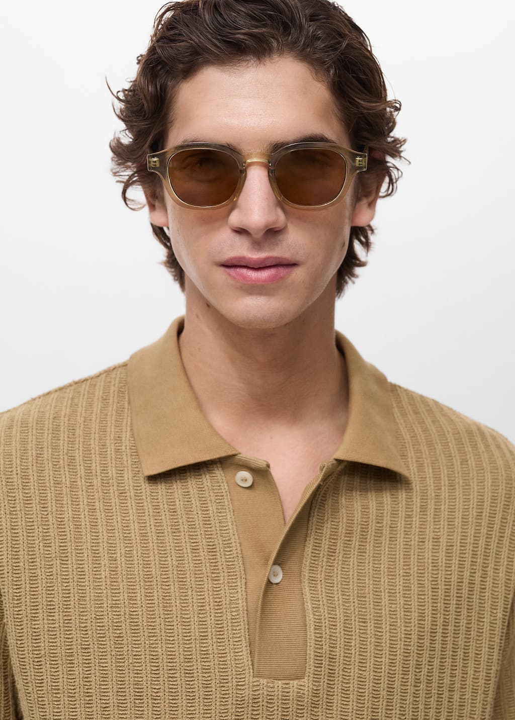 MANGO OPENP 87049218-08 MANGO MAN POLO SHIRT