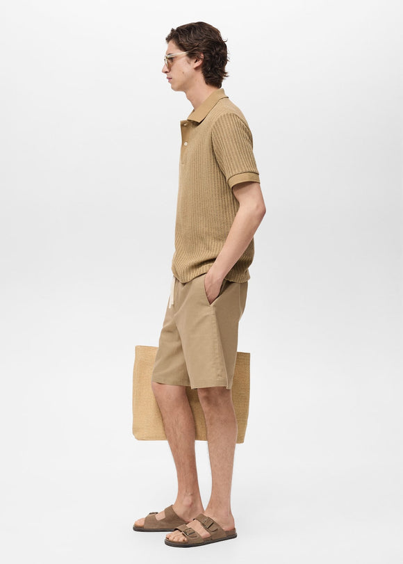 MANGO OPENP 87049218-08 MANGO MAN POLO SHIRT