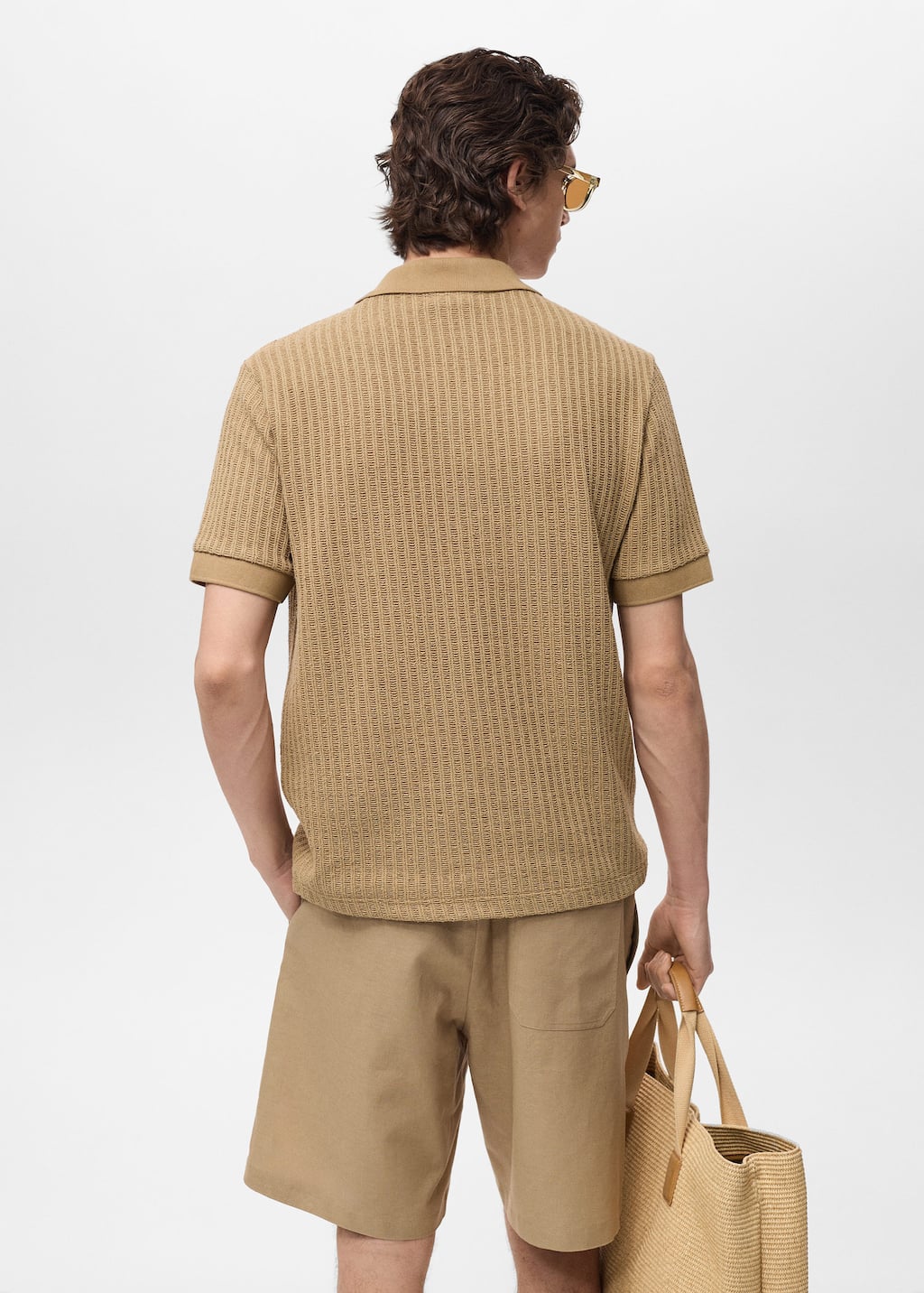 MANGO OPENP 87049218-08 MANGO MAN POLO SHIRT