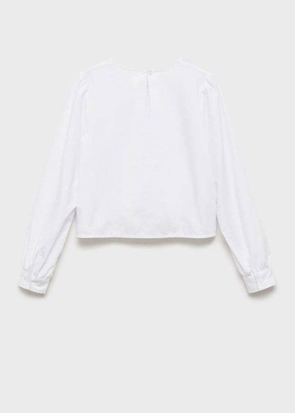 MANGO MANDY 87050327-01 MANGO KIDS GIRL SHIRT LONG SLEEVE