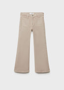 MANGO FLARE7 87050422-07 MANGO KIDS GIRL JEANS-3